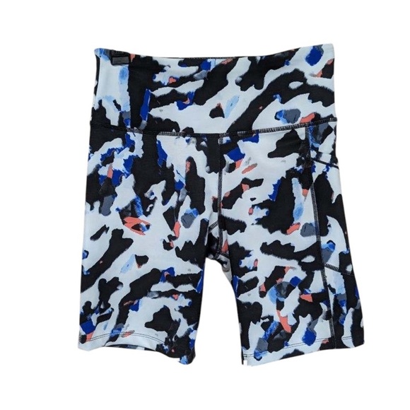 Calvin Klein Performance Women's Active Bike Short multicolor with pockets Smal - Picture 3 of 10